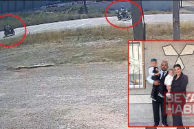 İki motosikletin çarpıştığı kaza kamerada; sürücü ile eşi öldü, oğulları ağır yaralandı