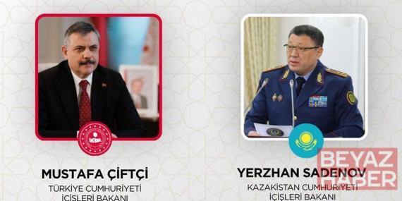 Bakan Çiftçi, Kazakistanlı mevkidaşı Sadenov ile görüştü