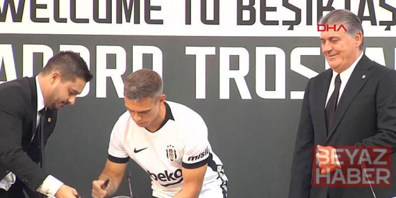 Leandro Trossard, 20 bin taraftarın önünde Beşiktaş