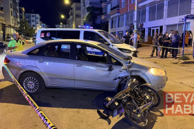 Çubuk’ta iki ayrı kazada 2 kişi yaralandı