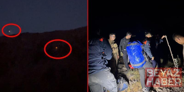 Şırnak’ta dağda mahsur kalan 2 mühendis, askeri helikopterle kurtarıldı