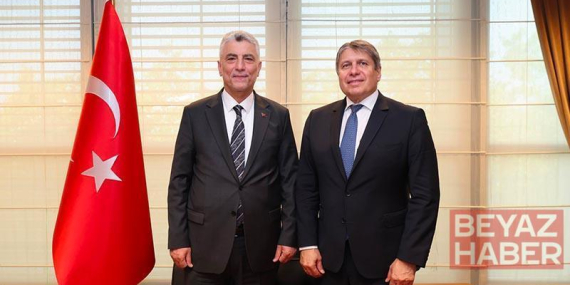 Ticaret Bakanı Bolat, BusinessEurope Genel Direktörü Beyrer ile görüştü