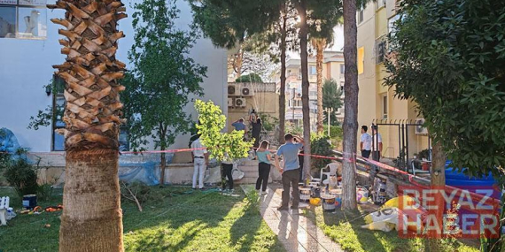 İzmir’de asma iskele devrildi: 3 işçi yaralandı