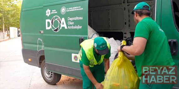 DOA ile 17 günde 33 milyon ambalaj geri dönüşüme kazandırıldı