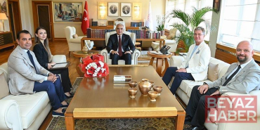 Bakan Ersoy, Nilay Tahiroğlu ve Tan Sağtürk ile görüştü