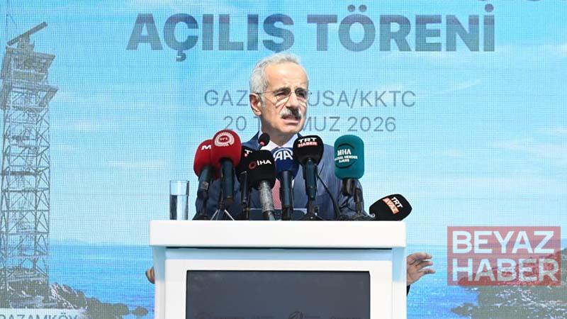 Bakan Uraloğlu: KKTC çevresi ile ülkemiz arasındaki gemi trafiğini kesintisiz izleyebileceğiz