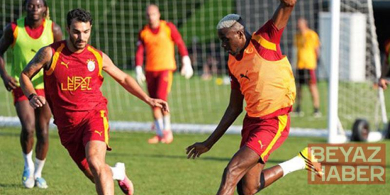 Galatasaray, günü çift antrenmanla tamamladı