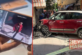 Gökçe’nin, kaldırımda otomobilin çarpması sonucu öldüğü kazanın yeni görüntüleri ortaya çıktı