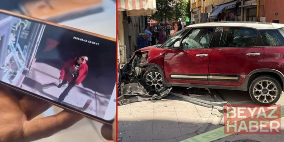 Gökçe’nin, kaldırımda otomobilin çarpması sonucu öldüğü kazanın yeni görüntüleri ortaya çıktı