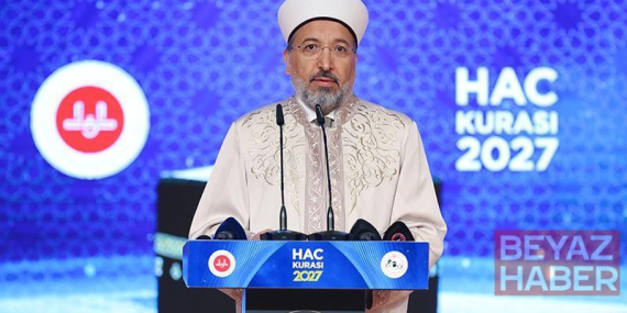 2027 yılı hac kuraları çekildi