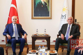 TBMM Başkanı Kurtulmuş, Dervişoğlu ile görüştü