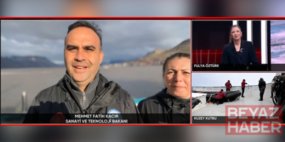 Kuzey Kutbu'ndan özel yayın! Bakan Kacır'dan CNN Türk'e önemli açıklamalar