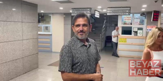 Fatih Portakal adliyeye geldi
