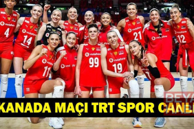 TÜRKİYE KANADA VOLEYBOL MAÇI CANLI İZLE: VNL Filenin Sultanları Kanada Maçı TRT Spor Canlı Yayında! İşte Maç Yayını