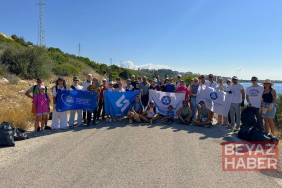 Akkuyu NGS çalışanları, santralin inşa edildiği bölgede çevre temizliği yaptı