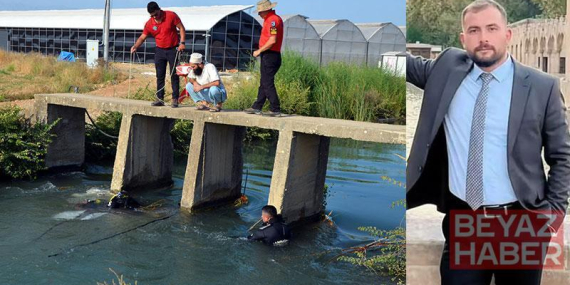 Motosikleti kanal kenarında bulunan kayıp sera işçisi aranıyor