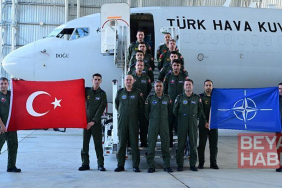 Hava Kuvvetleri uçağı, Romanya üzerinde görev uçuşu gerçekleştirdi