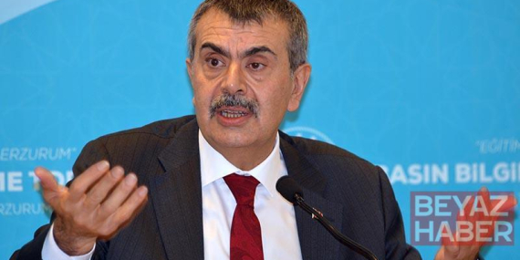 Bakan Tekin: Özel okulda insanı olmayan koşulda çalıştırılan arkadaşımız varsa bana başvursun