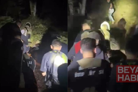 Yamaç kenarına düşen vatandaşı itfaiye kurtardı