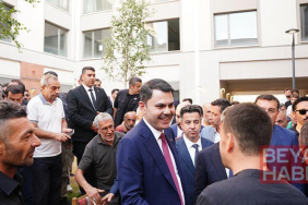 Bakan Kurum Malatya’da Bakırcılar Çarşısı’nı açtı, depremzede aileye misafir oldu