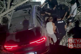 Cip, yapımı süren köprüden düştü: 2 yaralı