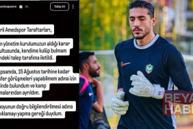 Amed Sportif Faaliyetler’de kaleci Veysel Sapan, kamptan ayrıldı