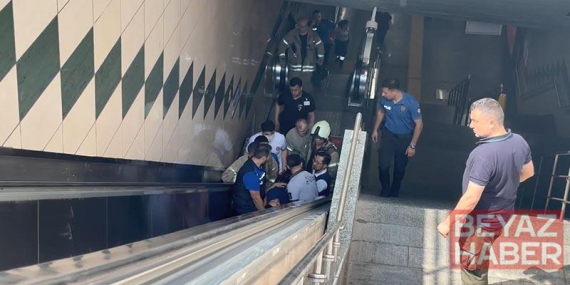 Şişli’de görme engelli kişi metro raylarına düştü; itfaiye kurtardı