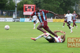 Trabzonspor hazırlık maçında Eintracht Frankfurt