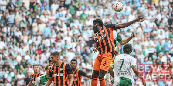 Arda Turan'ın Shakhtar'ı ile Bursaspor yenişemedi!