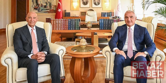 Bakan Ersoy, ABD Büyükelçisi Barrack’ı kabul etti