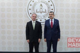 Bakan Tekin, Gürcistan Eğitim, Bilim ve Gençlik Bakanı Mikanadze ile bir araya geldi