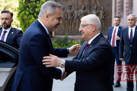 Bakanlar Fidan ve Güler bir araya geldi