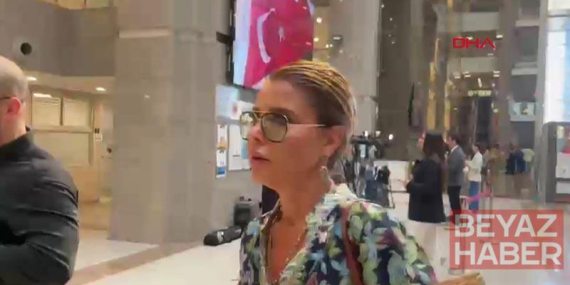 Ahbap Derneği soruşturmasında Gülben Ergen ifade vermek için adliyeye geldi: İyilikten maraz doğar