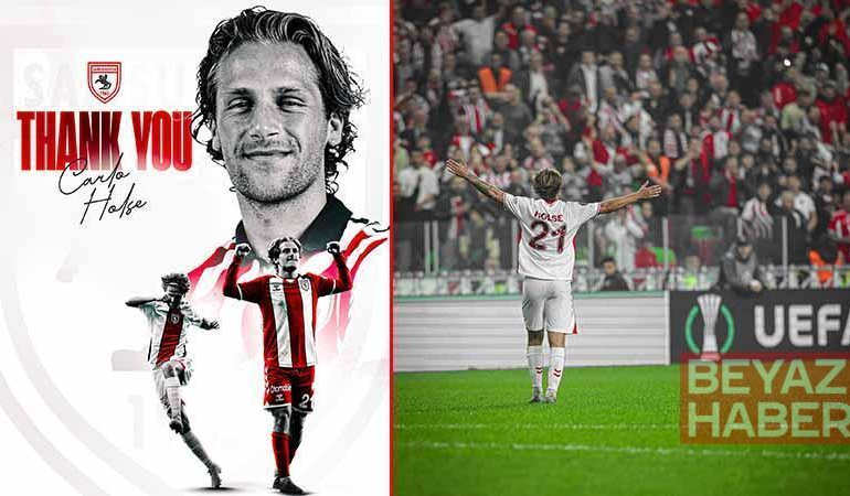 Samsunspor, Carlo Holse ile yollarını ayırdı