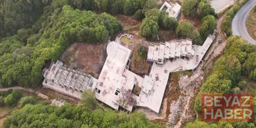 Grand Kartal Otel sahibine ait lüks otel inşaatındaki kaçak yapı yıkıldı