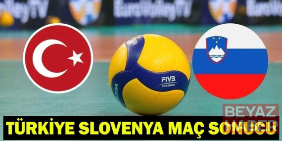 TÜRKİYE SLOVENYA VOLEYBOL MAÇI KAÇ KAÇ BİTTİ? Filenin Efeleri VNL Milletler Ligi Maç Sonucu - Özeti