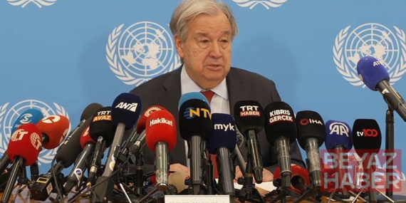BM Genel Sekreteri Guterres: Kıbrıs için 5+1 genişletilmiş toplantı kararı aldık