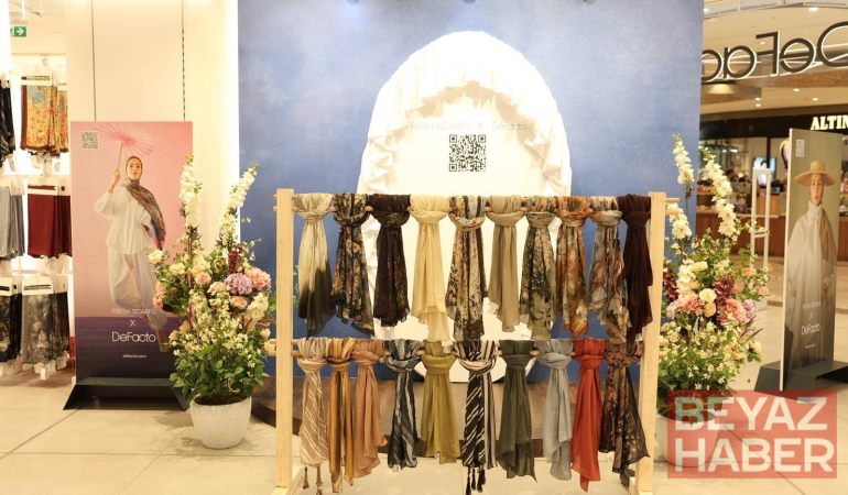 Fresh Scarfs x DeFacto şal koleksiyonunu tanıttı