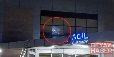 Samsun Ruh Sağlığı ve Hastalıkları Hastanesi’nin camına mermi isabet etti