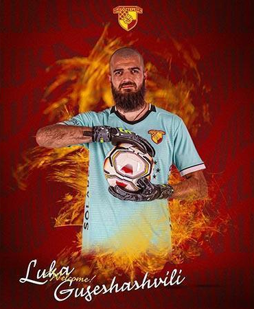 Göztepe kaleci Luka Gugeshashvili