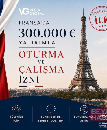 Golden Visa ve vatandaşlık veren ülkeler arasına Fransa da eklendi