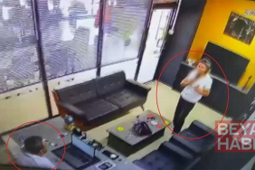 Emlakçıyı öldürüp, kendini vurduğu olayın görüntüsü ortaya çıktı