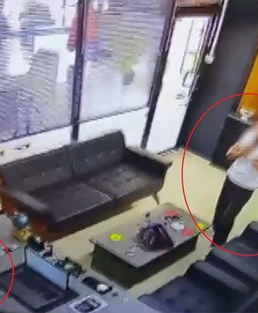 Emlakçıyı öldürüp, kendini vurduğu olayın görüntüsü ortaya çıktı