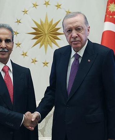 Cumhurbaşkanı Erdoğan, Irak Yüksek Yargı Konseyi Başkanı Zeydan’ı kabul etti