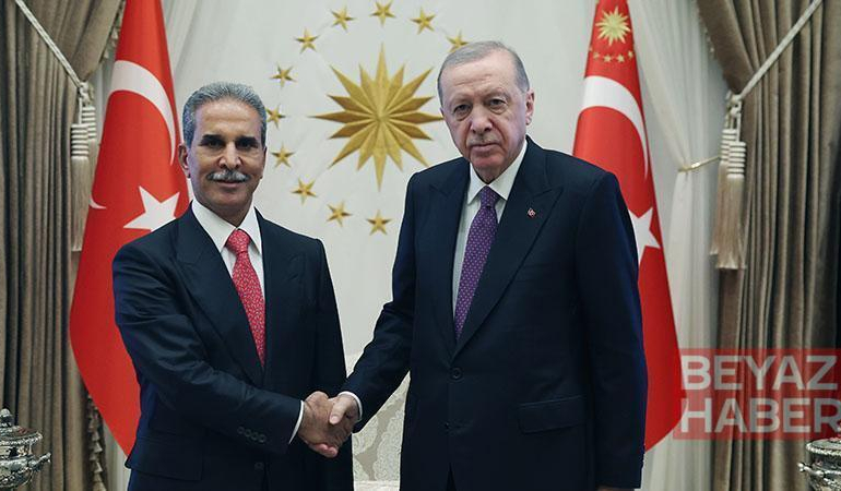 Cumhurbaşkanı Erdoğan, Irak Yüksek Yargı Konseyi Başkanı Zeydan’ı kabul etti
