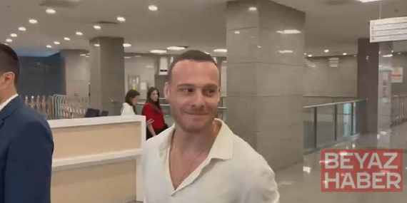 Kerem Bürsin ifade vermek için adliyeye geldi