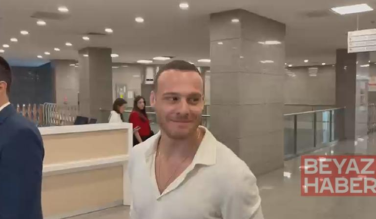Kerem Bürsin ifade vermek için adliyeye geldi
