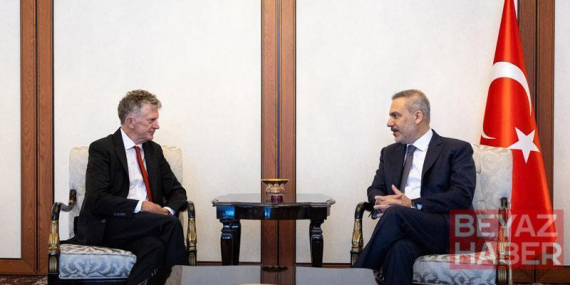 Bakan Fidan, Birleşik Krallık Ulusal Güvenlik Danışmanını kabul etti