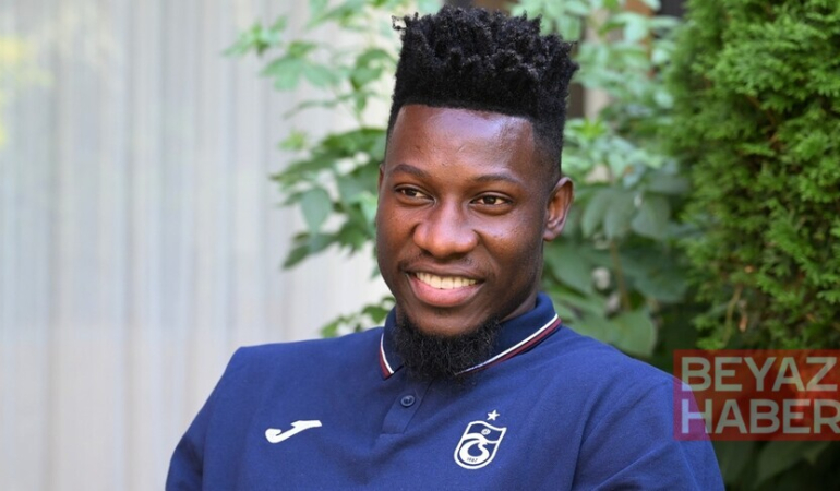 Trabzonspor'un deneyimli kalecisi Onana'dan Fatih Tekke övgüsü
