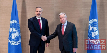 Bakan Fidan, BM Genel Sekreteri Guterres ile telefonda görüştü